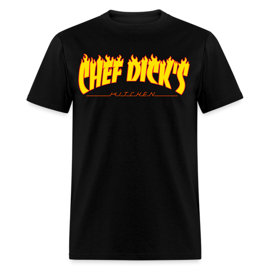 Chef Dicks Kitchen Thrasher Unisex Classic T-Shirt - black