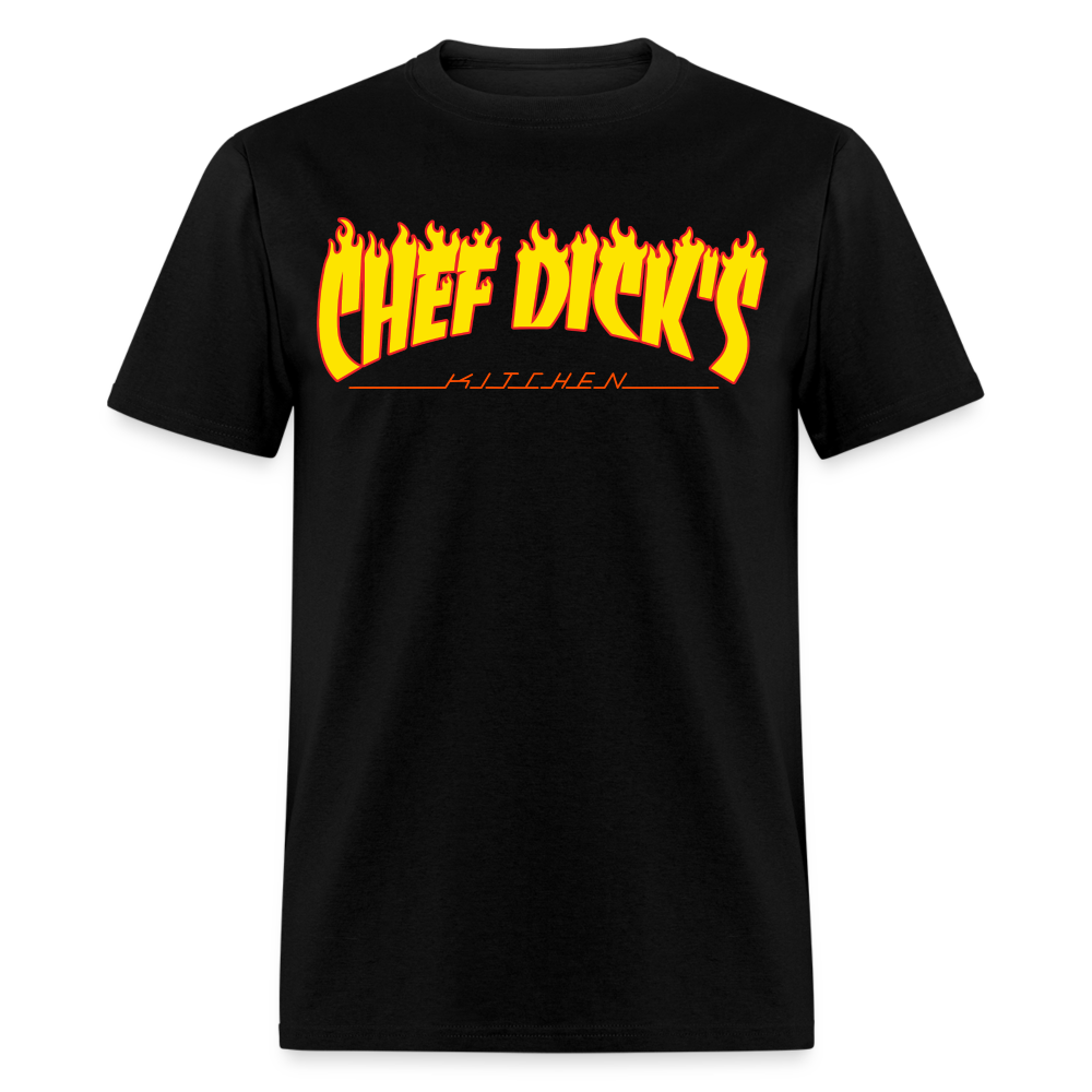 Chef Dicks Kitchen Thrasher Unisex Classic T-Shirt - black