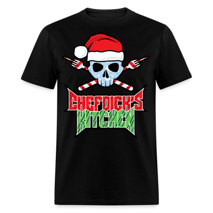Chef Dick's Kitchen Holiday Edition Unisex Classic T-Shirt - black