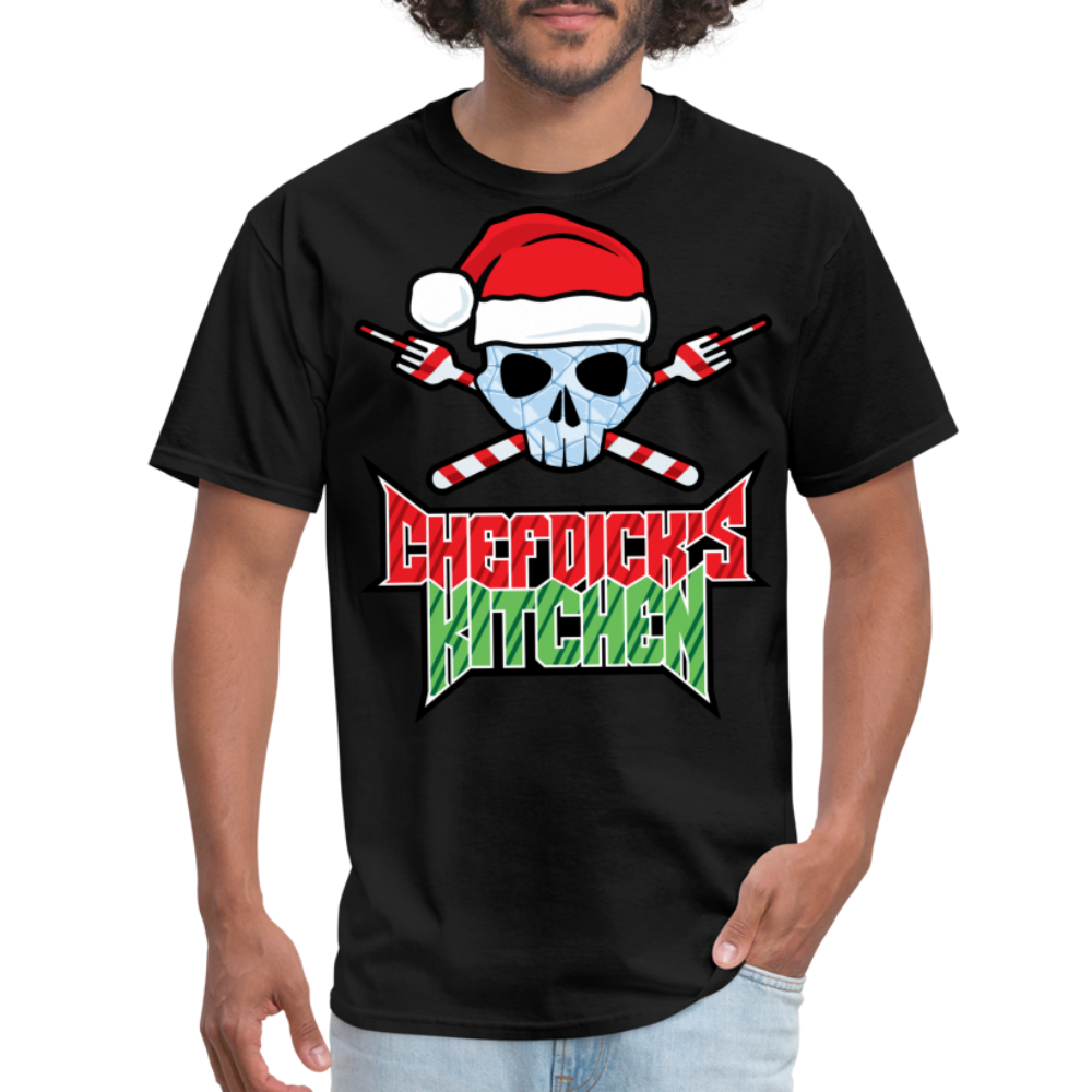 Chef Dick's Kitchen Holiday Edition Unisex Classic T-Shirt - black