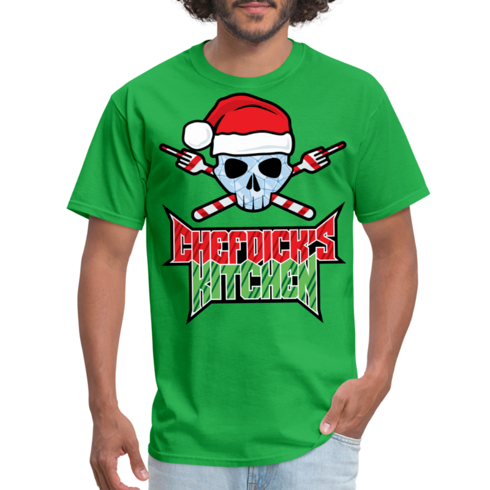 Chef Dick's Kitchen Holiday Edition Unisex Classic T-Shirt - bright green