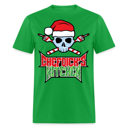 Chef Dick's Kitchen Holiday Edition Unisex Classic T-Shirt - bright green