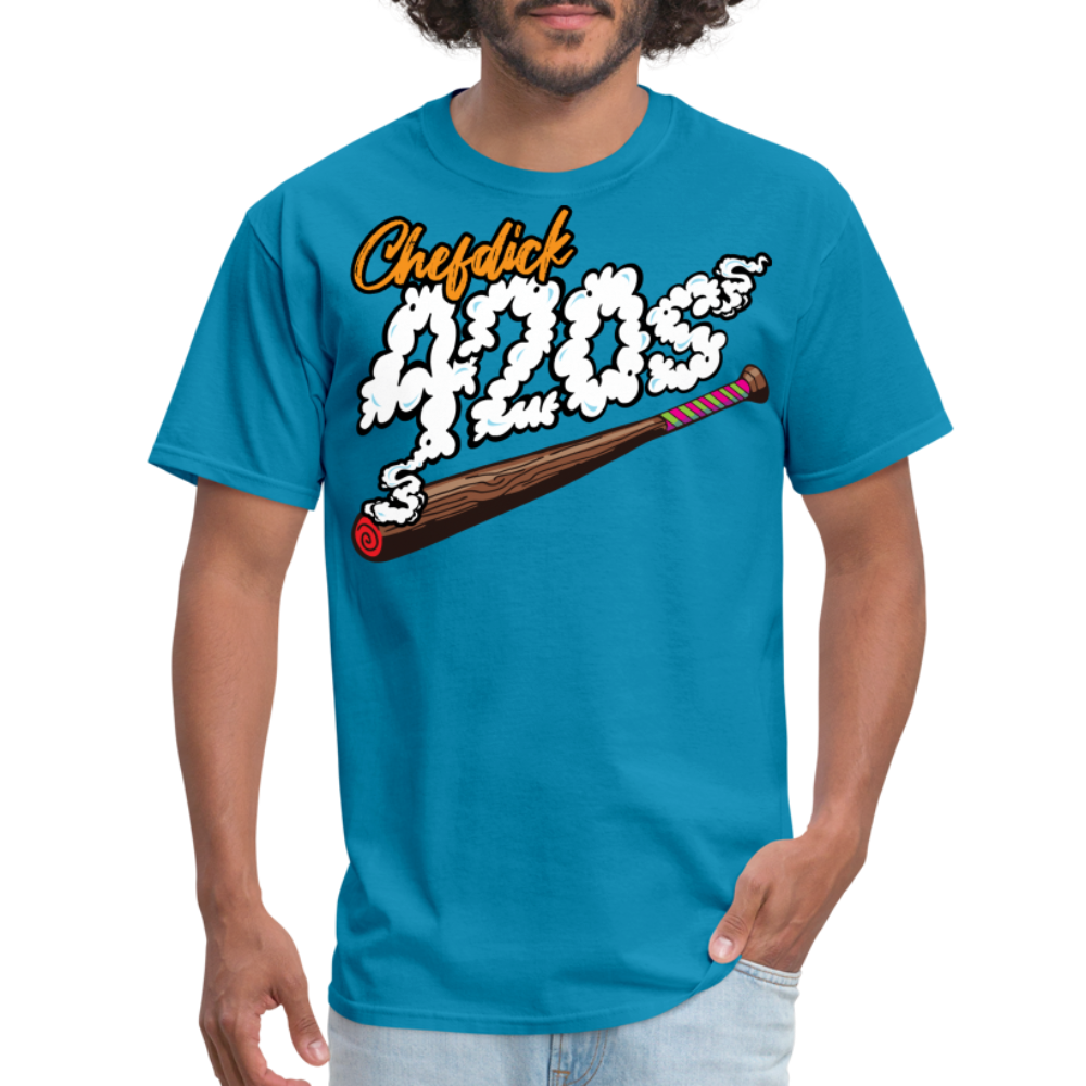 Chefdick 420 Unisex Classic T-Shirt - turquoise