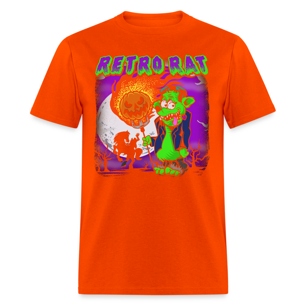 Retro Rat headless Horseman Unisex Classic T-Shirt - orange