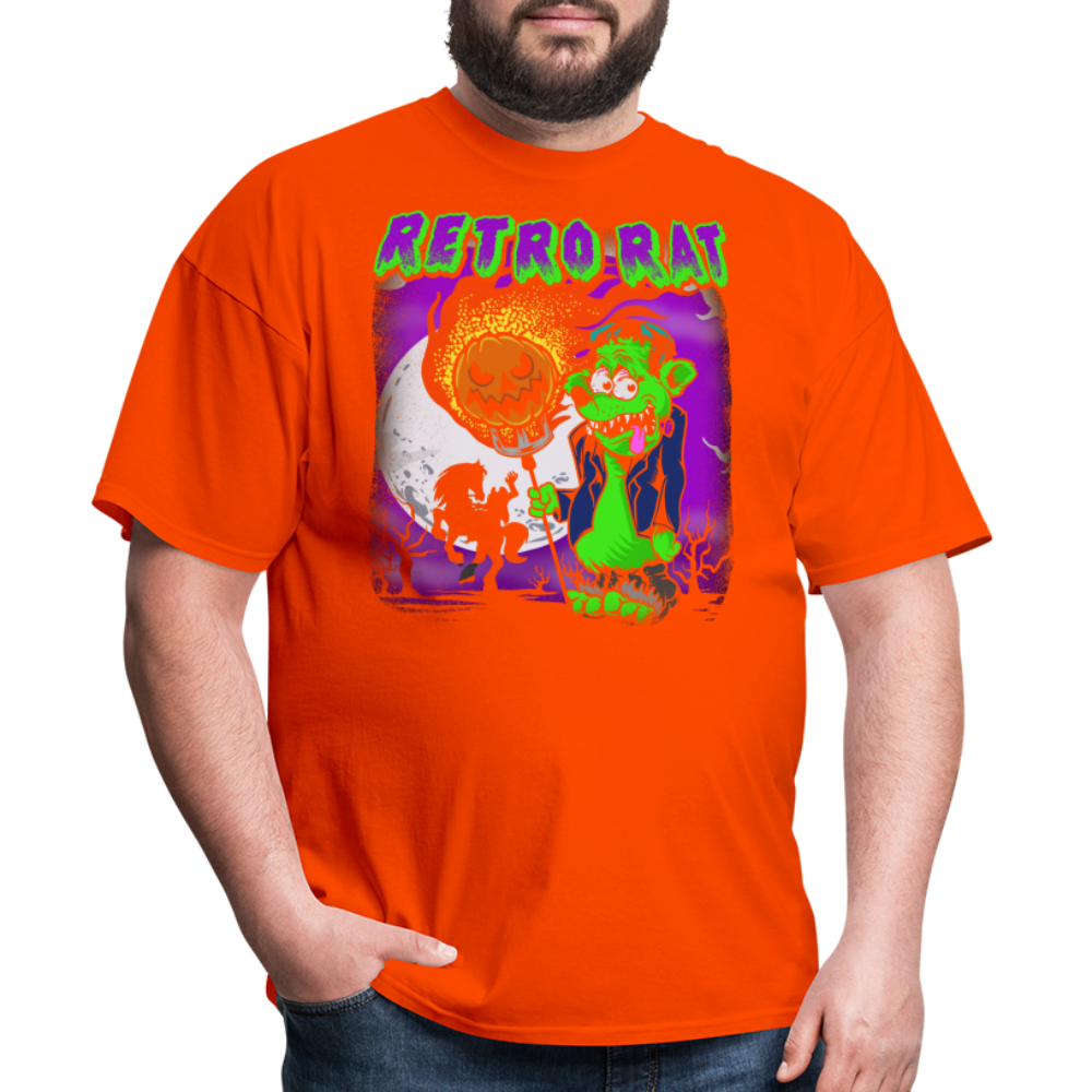 Retro Rat headless Horseman Unisex Classic T-Shirt - orange