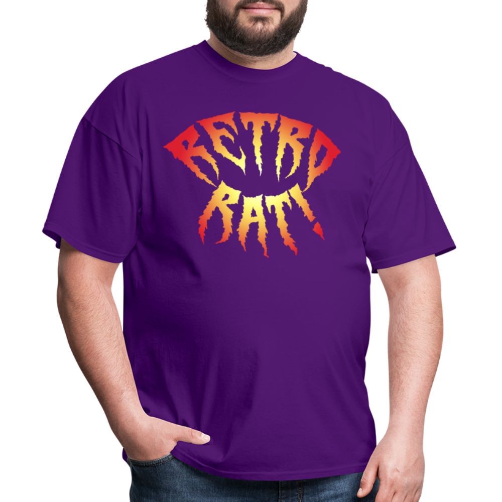 Retro Rat Unisex Classic T-Shirt - purple