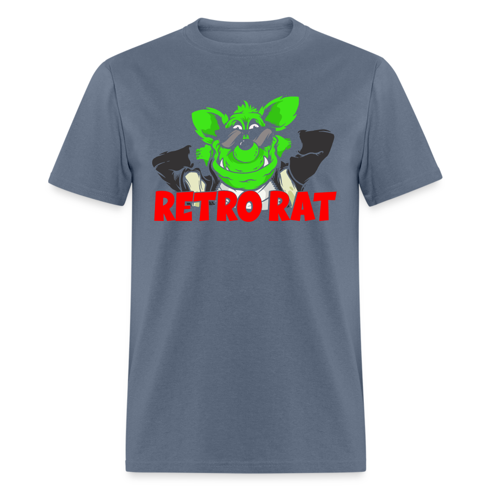 Retro Rat Unisex Classic T-Shirt - denim