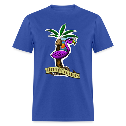 Alchemy Tattoos Flamingo Unisex Classic T-Shirt - royal blue