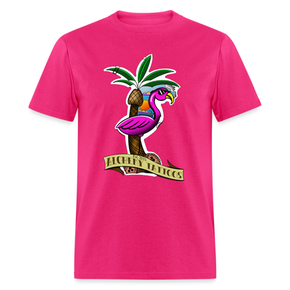 Alchemy Tattoos Flamingo Unisex Classic T-Shirt - fuchsia