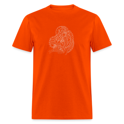 Alchemy Tattoos Dragon Unisex Classic T-Shirt - orange