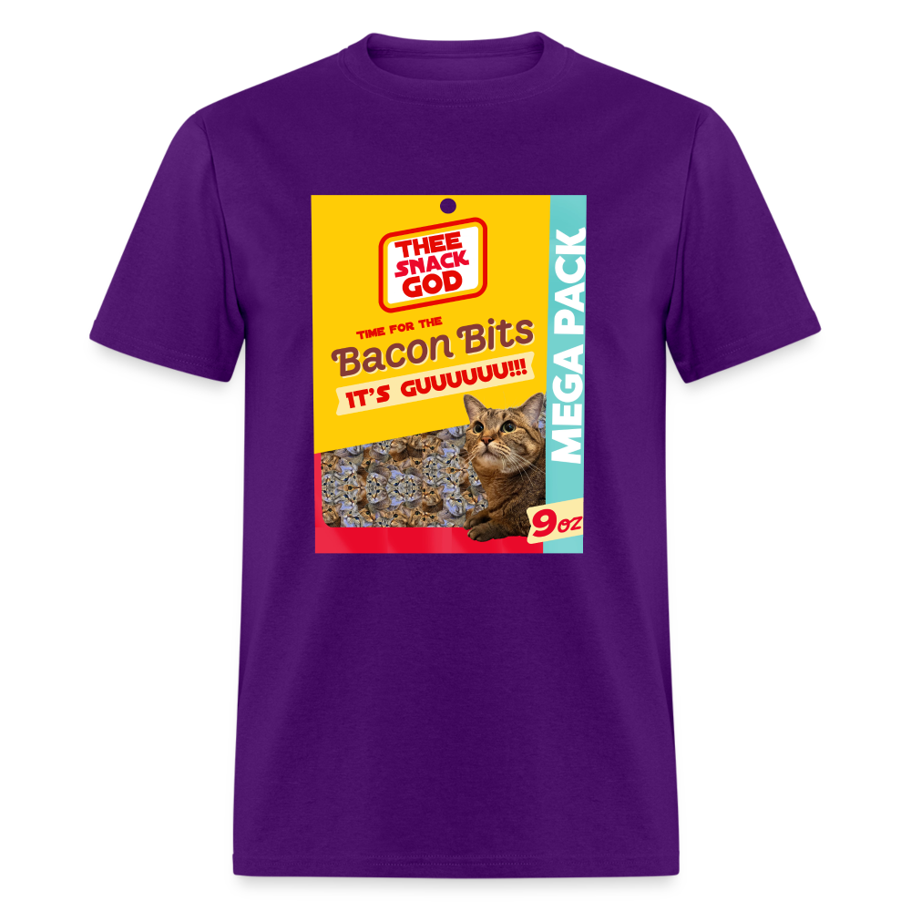 Remitheesnackgod's Bacon Bits Unisex Classic T-Shirt - purple
