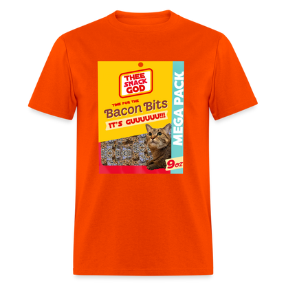 Remitheesnackgod's Bacon Bits Unisex Classic T-Shirt - orange
