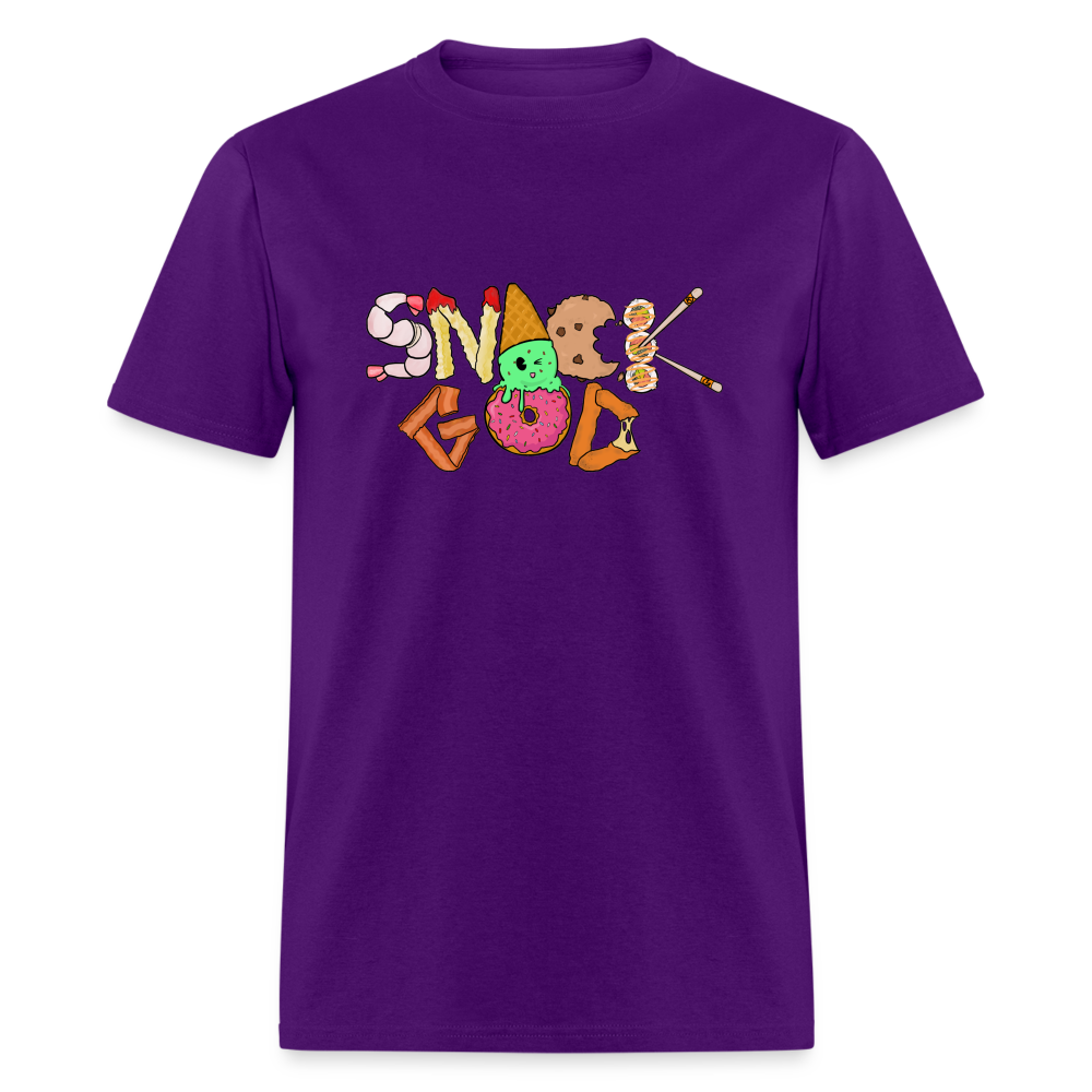 Remitheesnackgod Thee Snack God Unisex Classic T-Shirt - purple