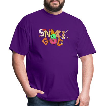 Remitheesnackgod Thee Snack God Unisex Classic T-Shirt - purple
