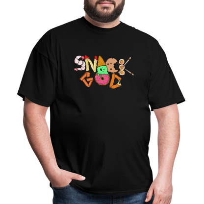 Remitheesnackgod Thee Snack God Unisex Classic T-Shirt - black