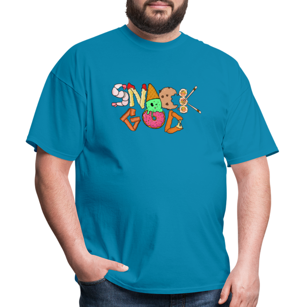 Remitheesnackgod Thee Snack God Unisex Classic T-Shirt - turquoise