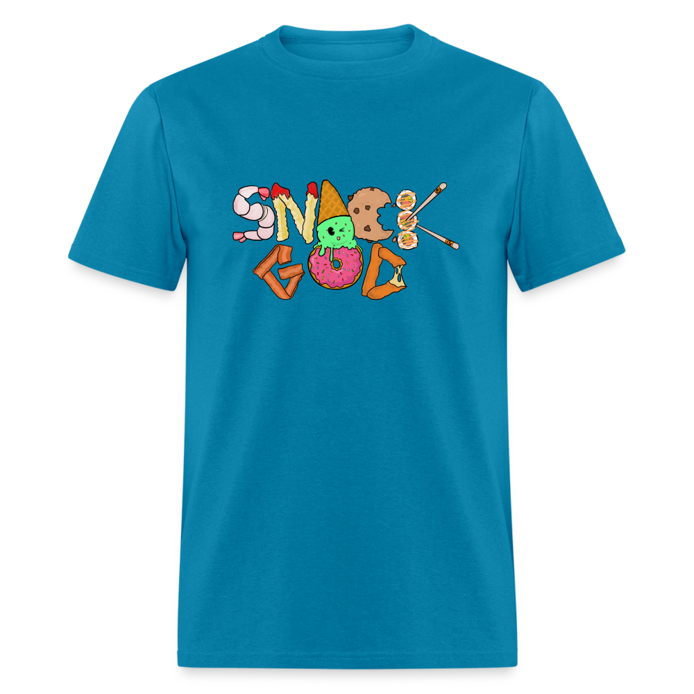 Remitheesnackgod Thee Snack God Unisex Classic T-Shirt - turquoise