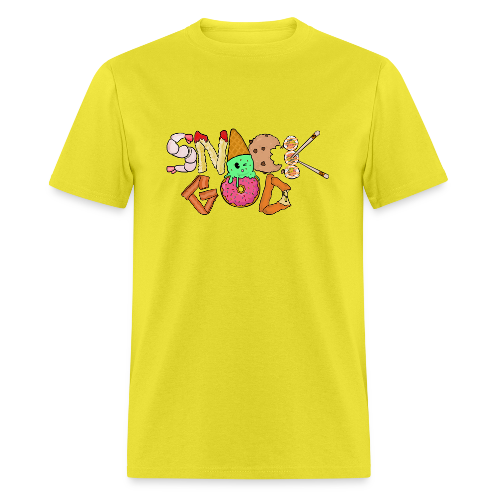 Remitheesnackgod Thee Snack God Unisex Classic T-Shirt - yellow