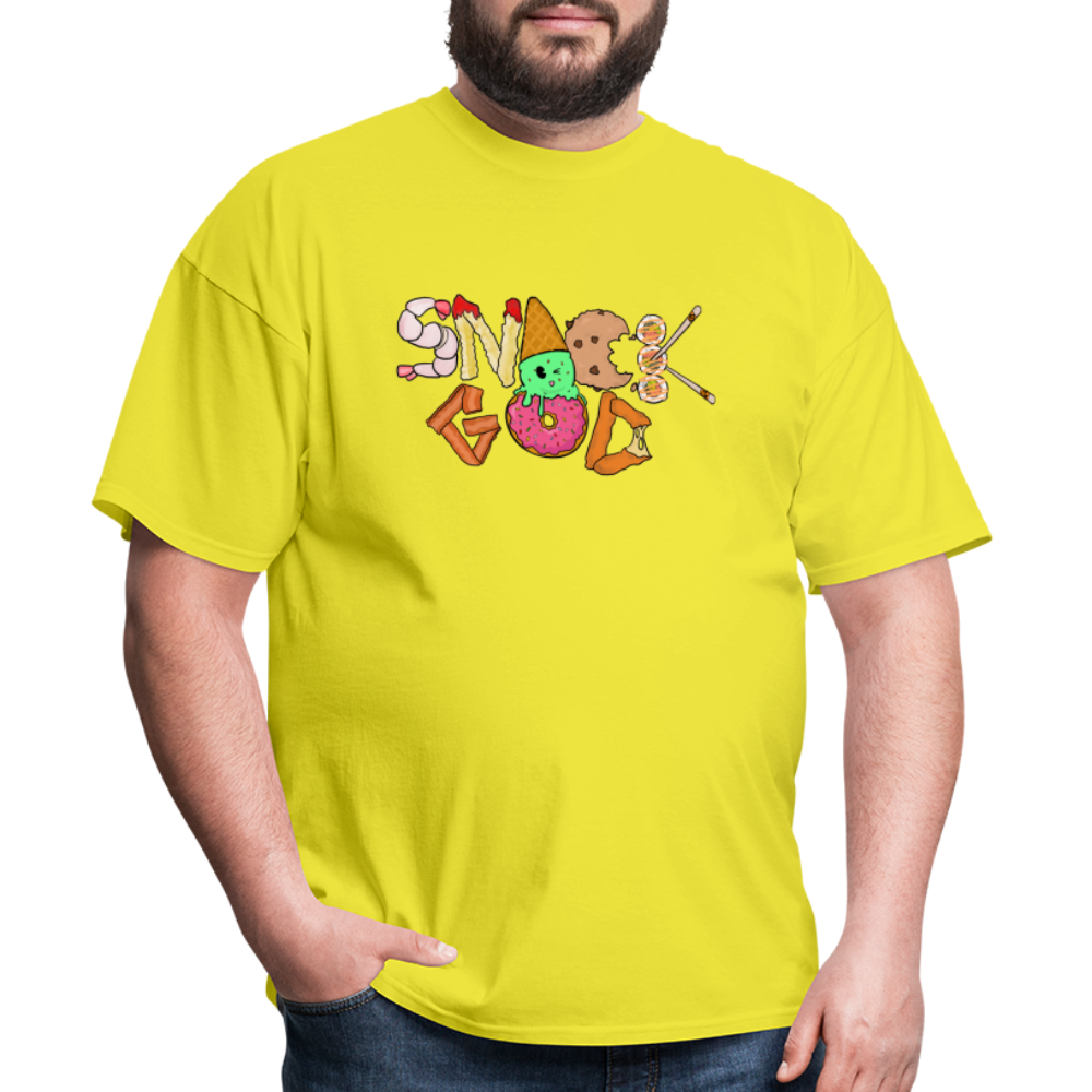 Remitheesnackgod Thee Snack God Unisex Classic T-Shirt - yellow