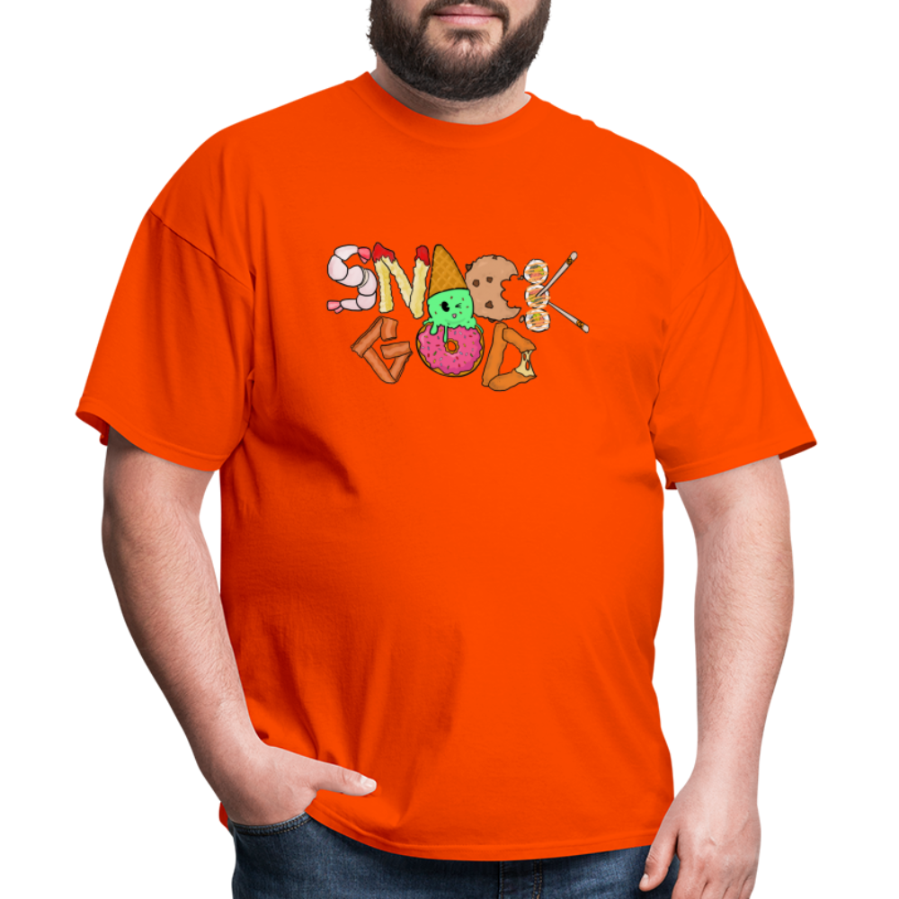 Remitheesnackgod Thee Snack God Unisex Classic T-Shirt - orange