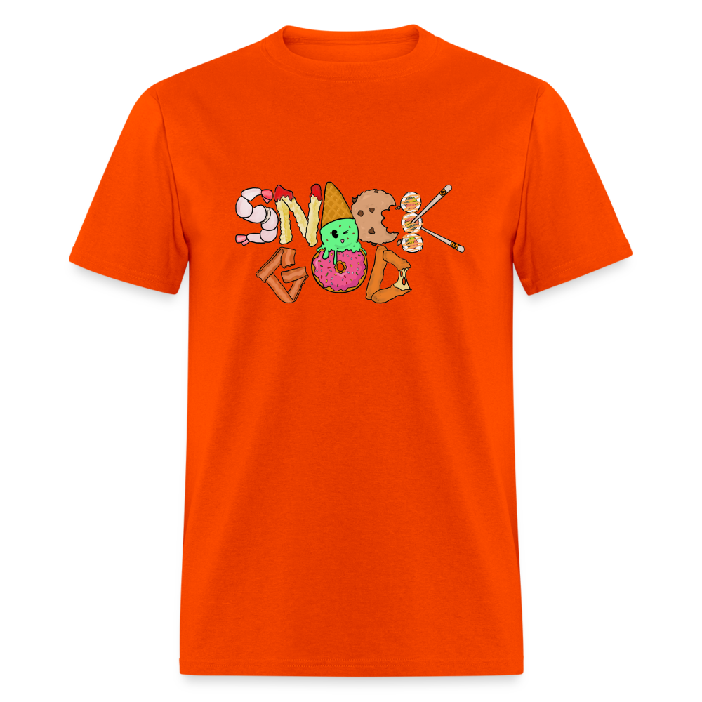 Remitheesnackgod Thee Snack God Unisex Classic T-Shirt - orange