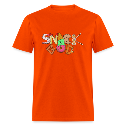 Remitheesnackgod Thee Snack God Unisex Classic T-Shirt - orange