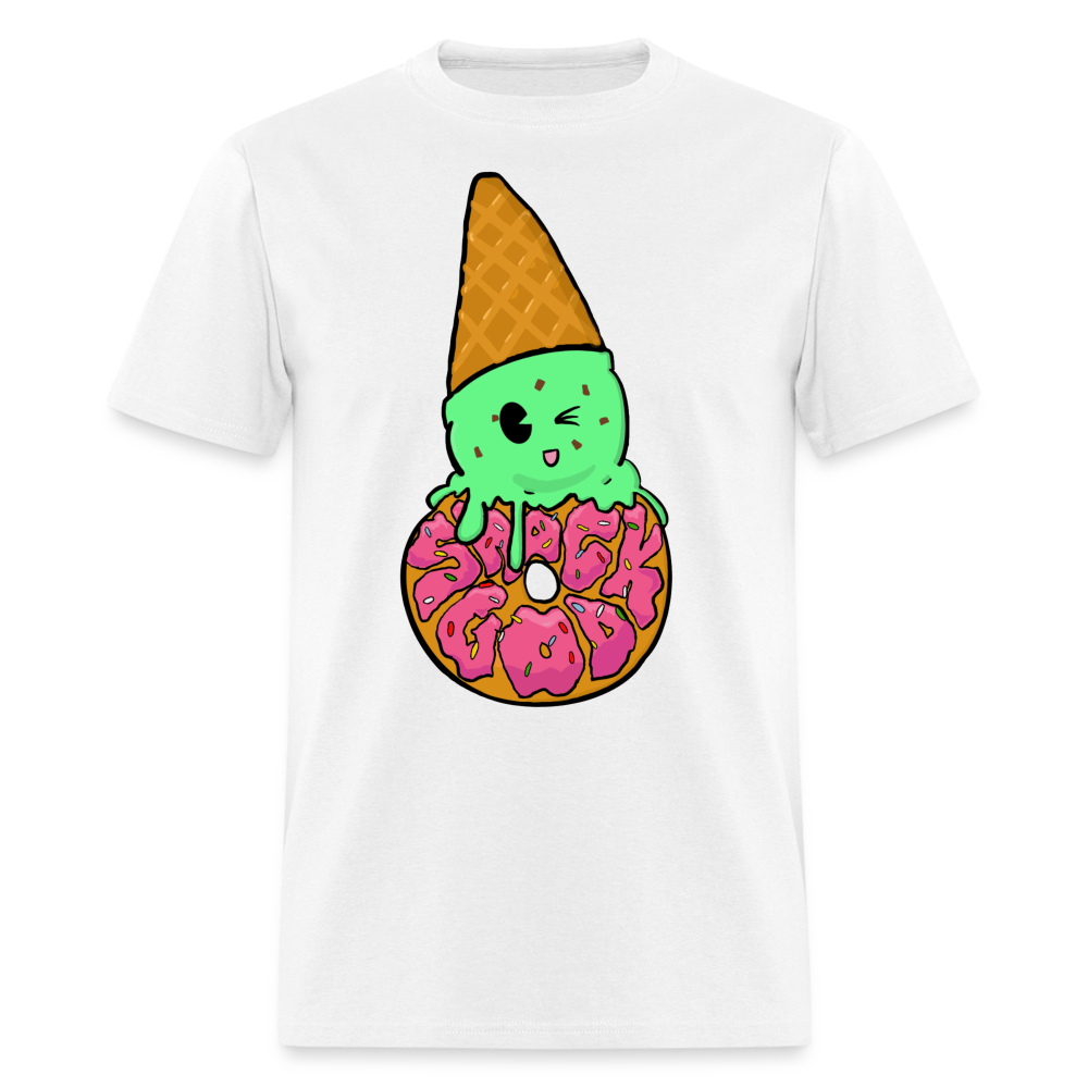 Remitheesnackgod's Minty Melty Unisex Classic T-Shirt - white