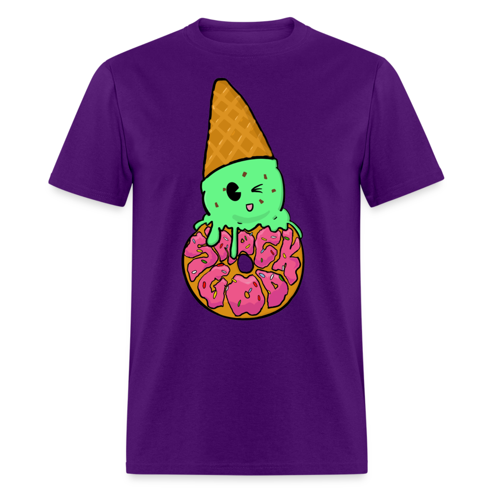 Remitheesnackgod's Minty Melty Unisex Classic T-Shirt - purple