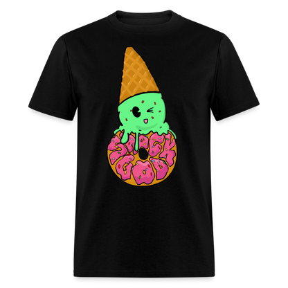 Remitheesnackgod's Minty Melty Unisex Classic T-Shirt - black