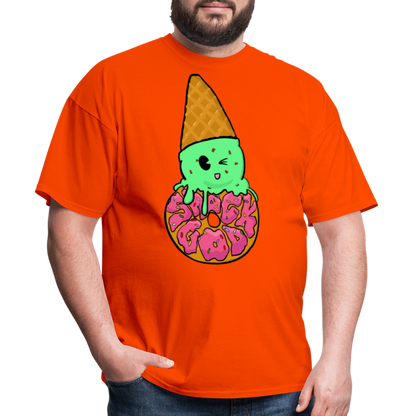 Remitheesnackgod's Minty Melty Unisex Classic T-Shirt - orange