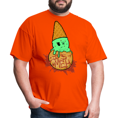 Remitheesnackgod's It's Meh Unisex Classic T-Shirt - orange