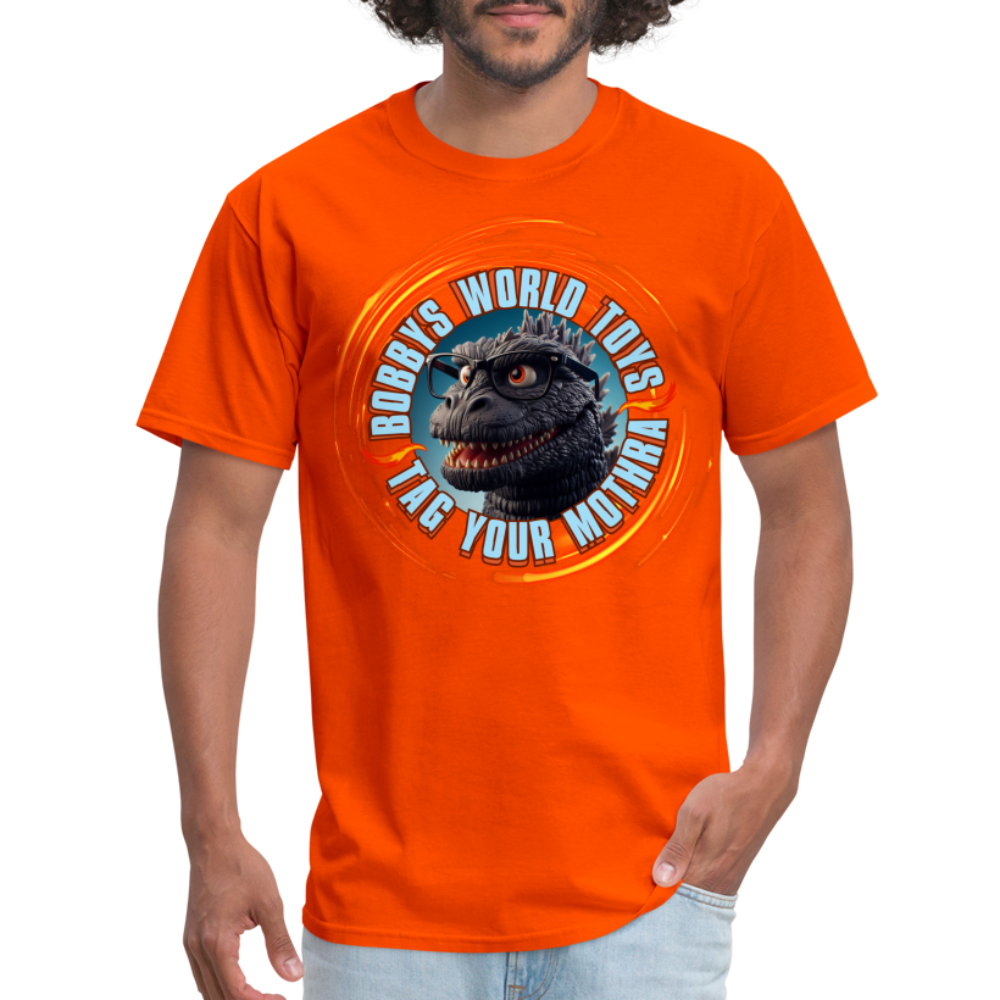 Bobby's World Tag your Mothra Unisex Classic T-Shirt - orange