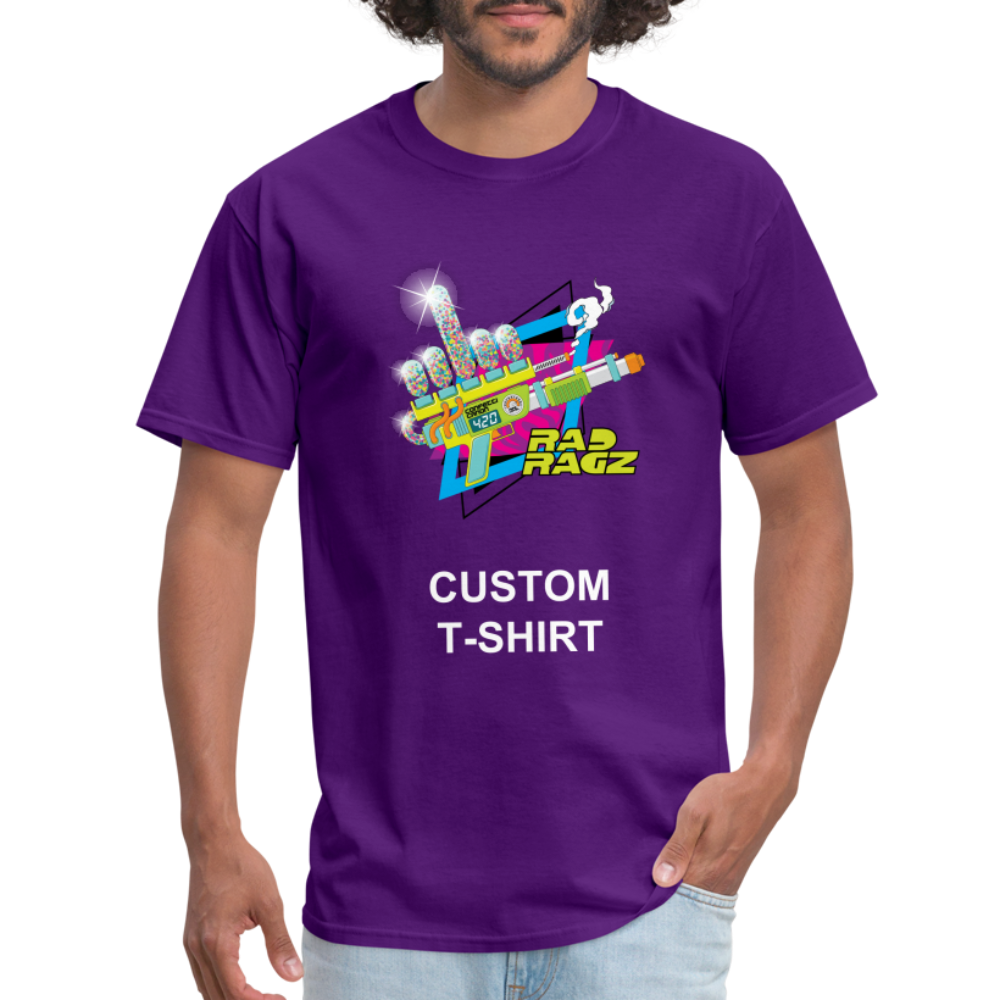 RAD-RAGZ Custom Unisex Classic T-Shirt - purple