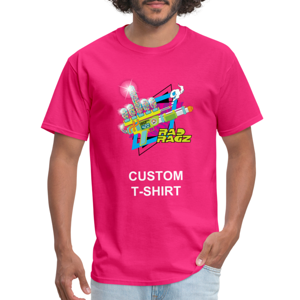 RAD-RAGZ Custom Unisex Classic T-Shirt - fuchsia