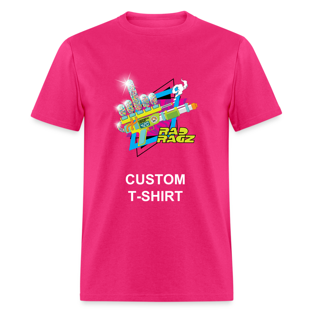 RAD-RAGZ Custom Unisex Classic T-Shirt - fuchsia