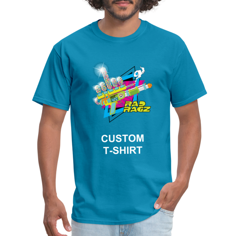 RAD-RAGZ Custom Unisex Classic T-Shirt - turquoise