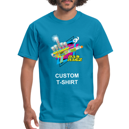 RAD-RAGZ Custom Unisex Classic T-Shirt - turquoise