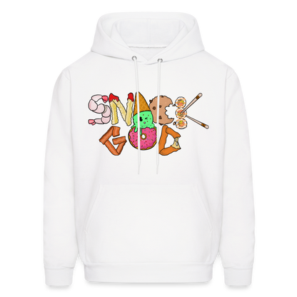 Remitheesnackgod;s It's Guud Men's Hoodie - white