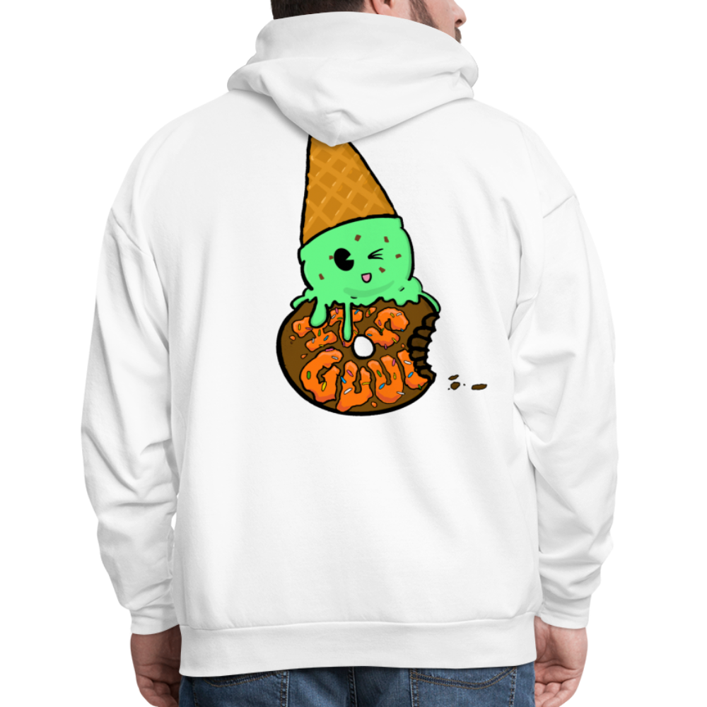 Remitheesnackgod;s It's Guud Men's Hoodie - white