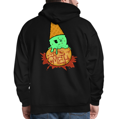 Remitheesnackgod's It's Meh Men's HoodieMen's Hoodie - black