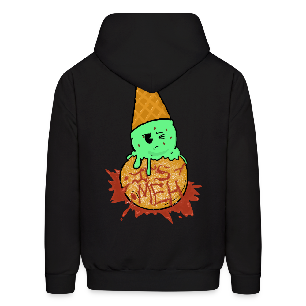 Remitheesnackgod's It's Meh Men's HoodieMen's Hoodie - black