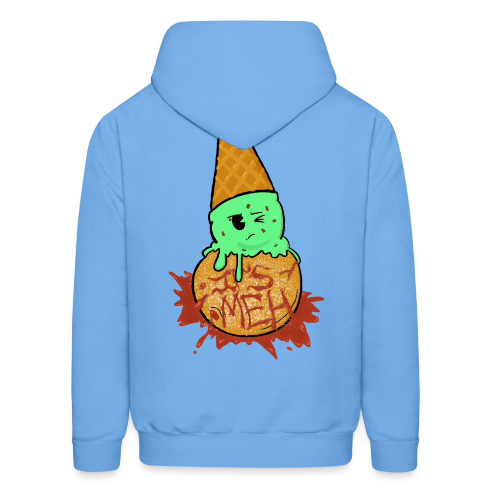 Remitheesnackgod's It's Meh Men's HoodieMen's Hoodie - carolina blue