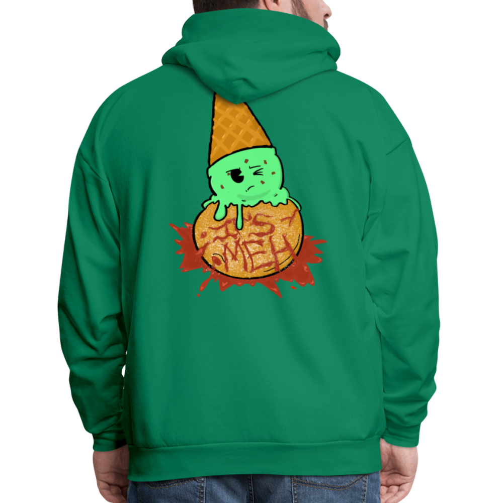 Remitheesnackgod's It's Meh Men's HoodieMen's Hoodie - kelly green