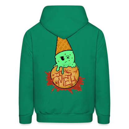 Remitheesnackgod's It's Meh Men's HoodieMen's Hoodie - kelly green