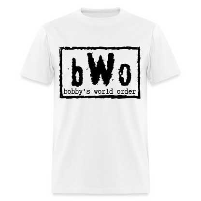 Bobby's World Order Unisex Classic T-Shirt - white