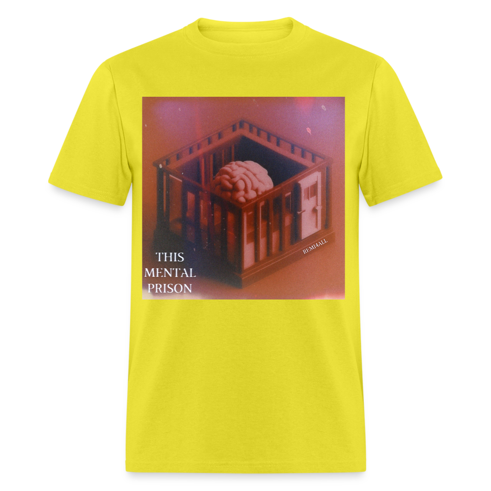 Remitheesnackgod The Mental Prison Unisex Classic T-Shirt - yellow