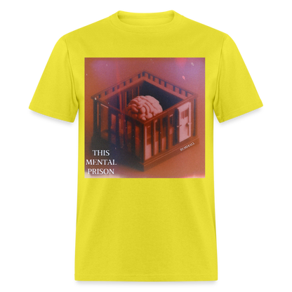 Remitheesnackgod The Mental Prison Unisex Classic T-Shirt - yellow