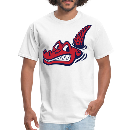 Thunderdome hat co Croc O Smile Unisex Classic T-Shirt - white