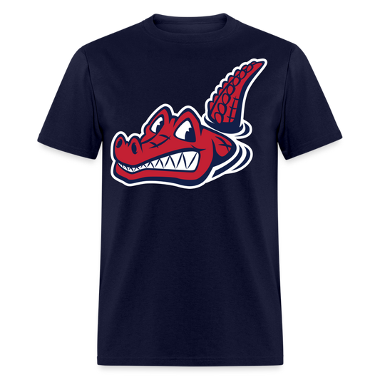 Thunderdome hat co Croc O Smile Unisex Classic T-Shirt - navy