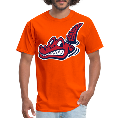 Thunderdome hat co Croc O Smile Unisex Classic T-Shirt - orange